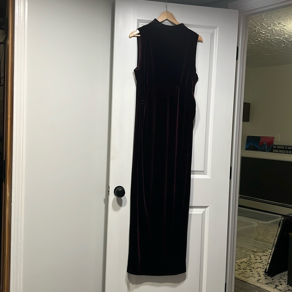 ASOS Velvet Maxi Dress